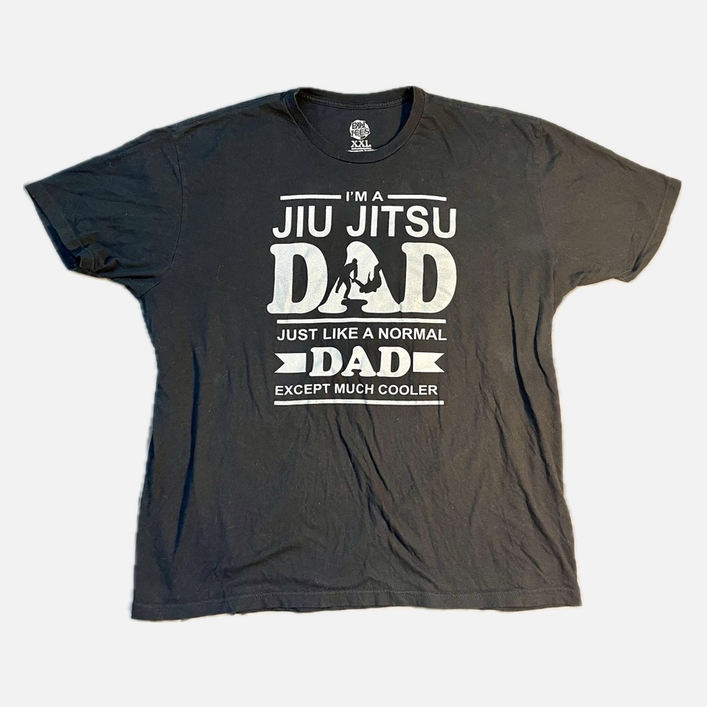 BJJ Tees Jiu Jitsu Martial Arts Cool Dad T-Shirt Size XXL
